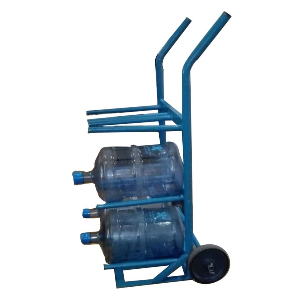 Stainless Steel Rubber Water Bottle Handling Trolley