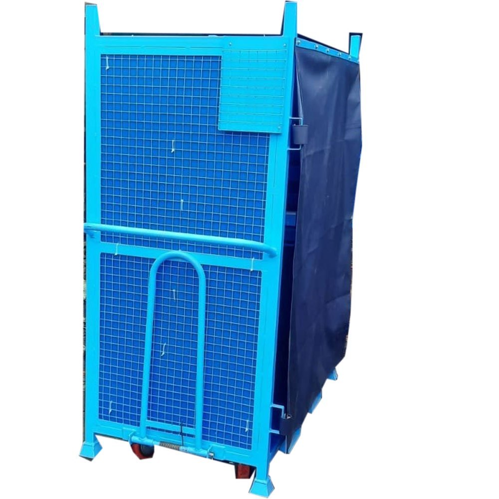 Mild Steel Industrial Fabricated Trolley, Size/Dimension: 2x3Feet, Load Capacity: 150kg