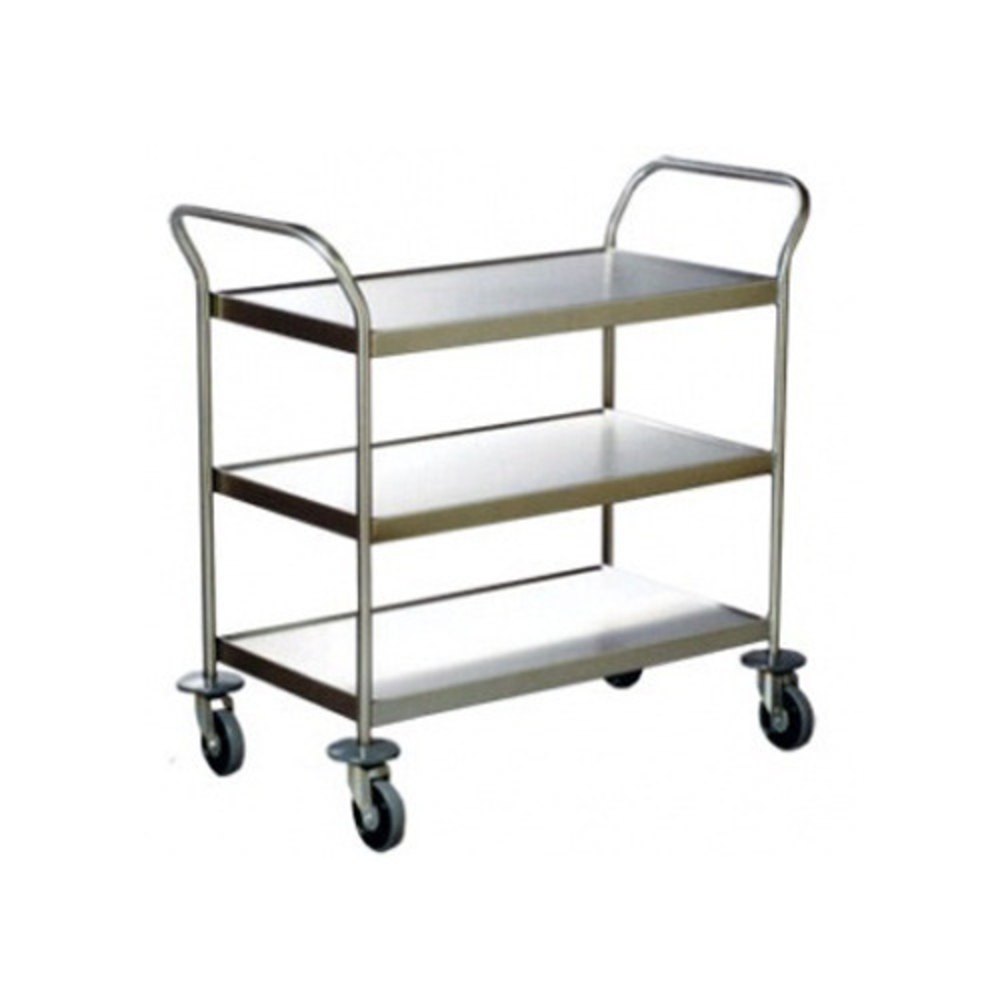 Stainless Steel/ Mild Steel Fabrication Trolley, For Industrial