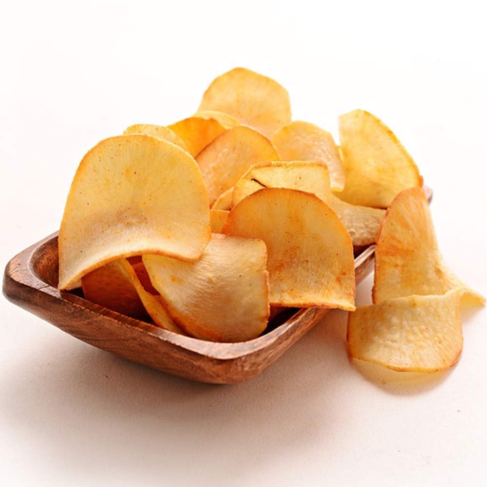 Yellow Tapioca Chips, For Food, Packaging Size: 12 Months