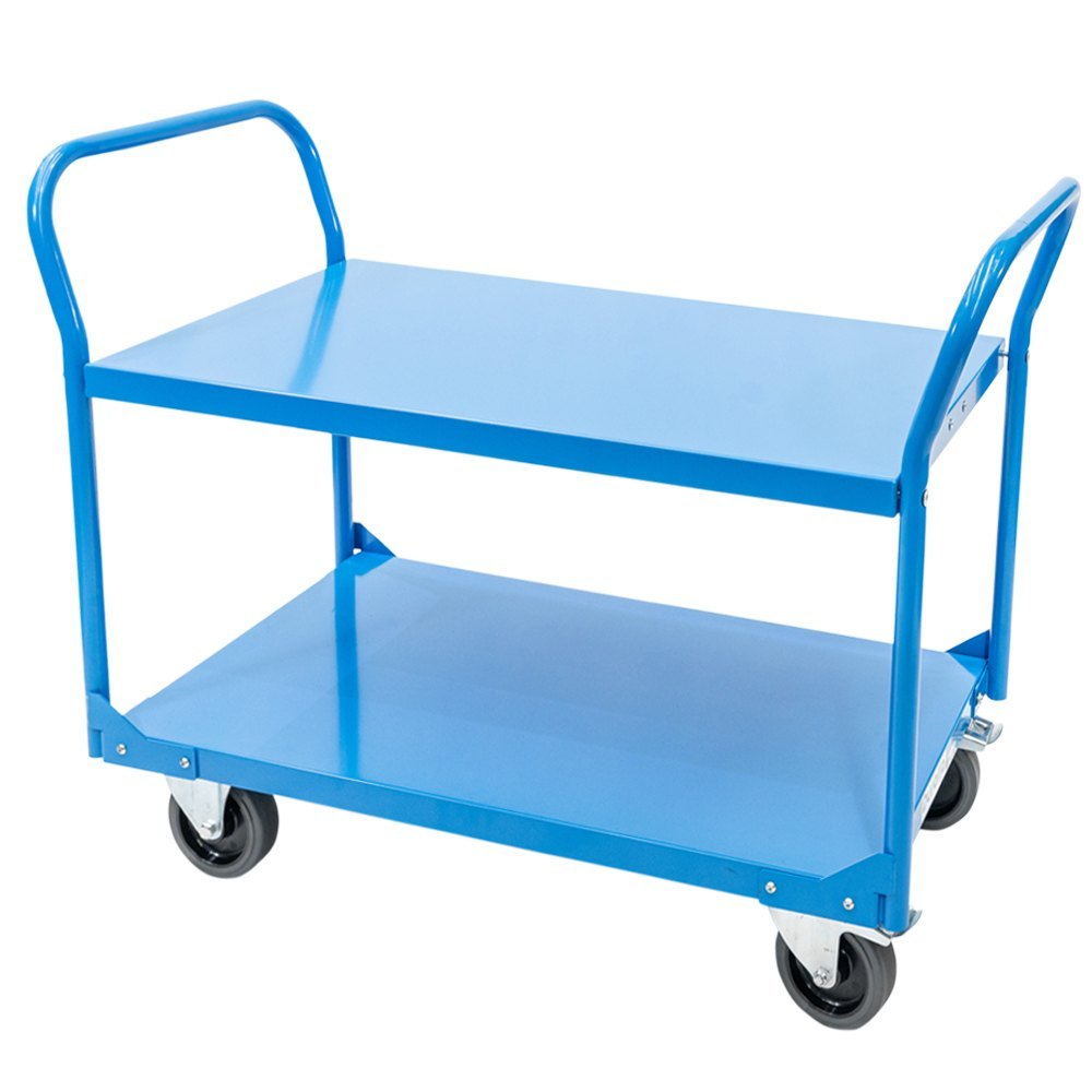 Ethics Manual Two Shelf Trolleys, Model Name/Number: EMHT001, Load Capacity: 200-300 Kg