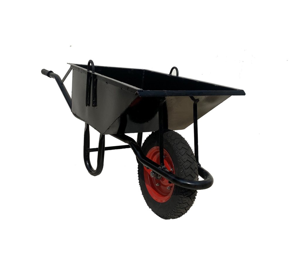 A2B Mild Steel Single Wheel Barrow, Model Name/Number: Swb 3, Load Capacity: 150 Kg