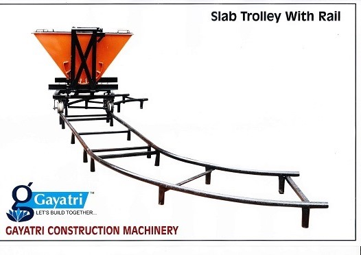 Gayatri Slab Trolley, For Material Handling, Load Capacity: 200 Liters