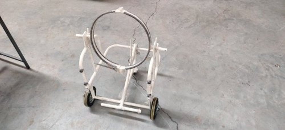 Mild Steel A-55 Tilting Trolley, For Industrial, Load Capacity: 70kg