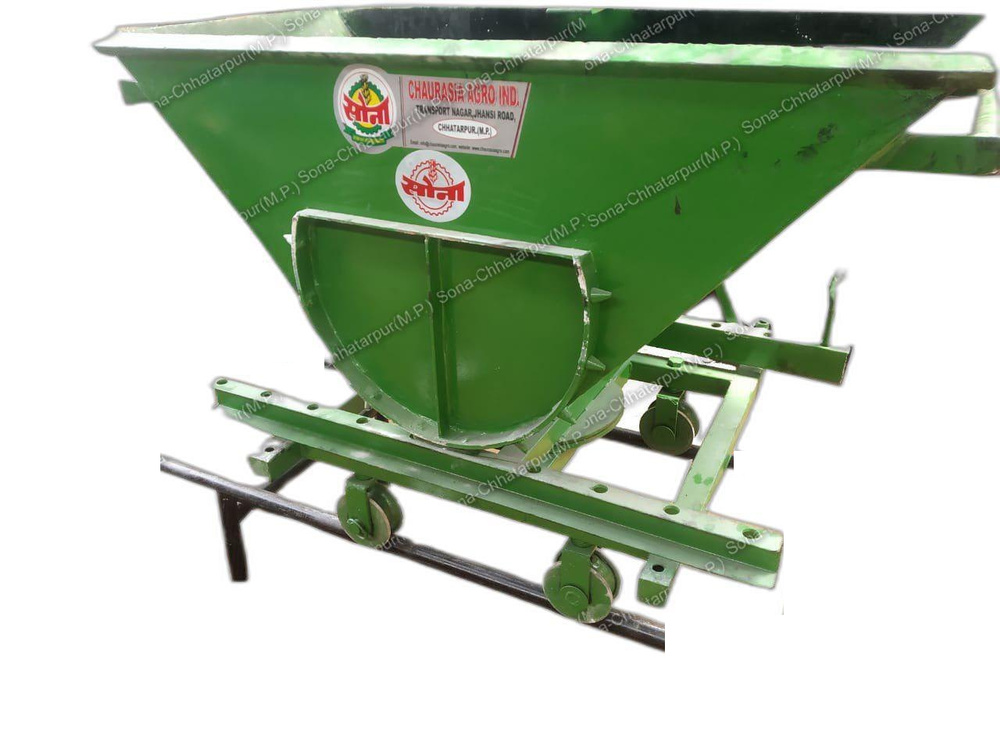 Chaurasia Mild Steel Slab Trolley With Rails, For Industrial