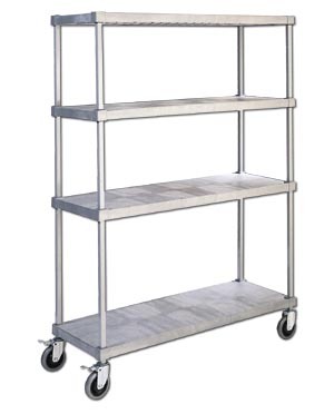 Stainless Steel Material Rack Trolley