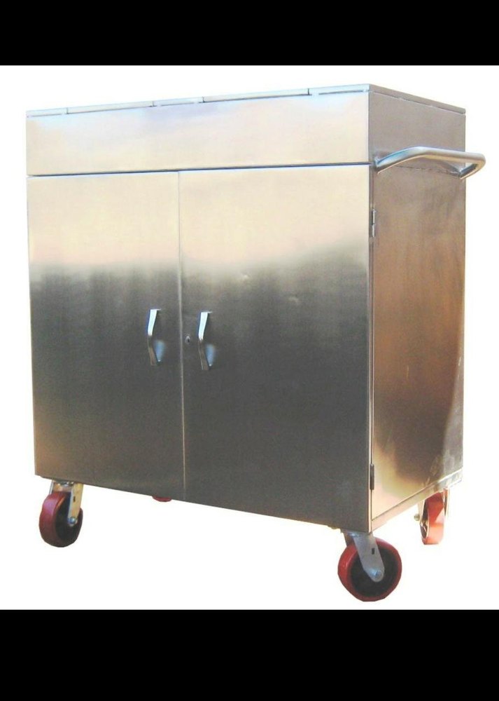 Stainless Steel SS Mini Bar Trolley, For Hotel, Restaurant