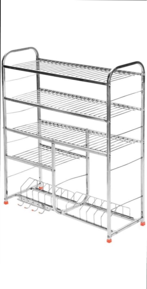 Stainless Steel Kitchen Fruit Trolley