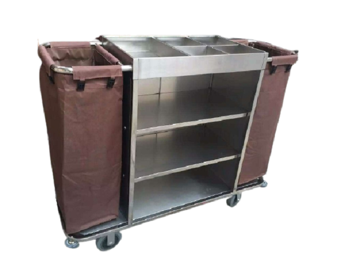 Keemoto Steel Service Trolley, For Hotel, Size/Dimension: 56x18x44.5 Inch