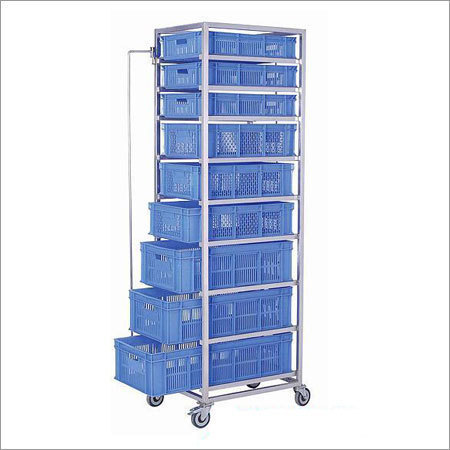 Vegetable Storage Rack Trolley