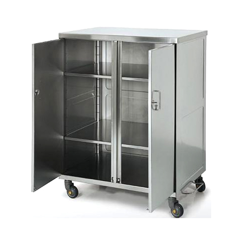 Stainless Steel SS Cabinet Trolley