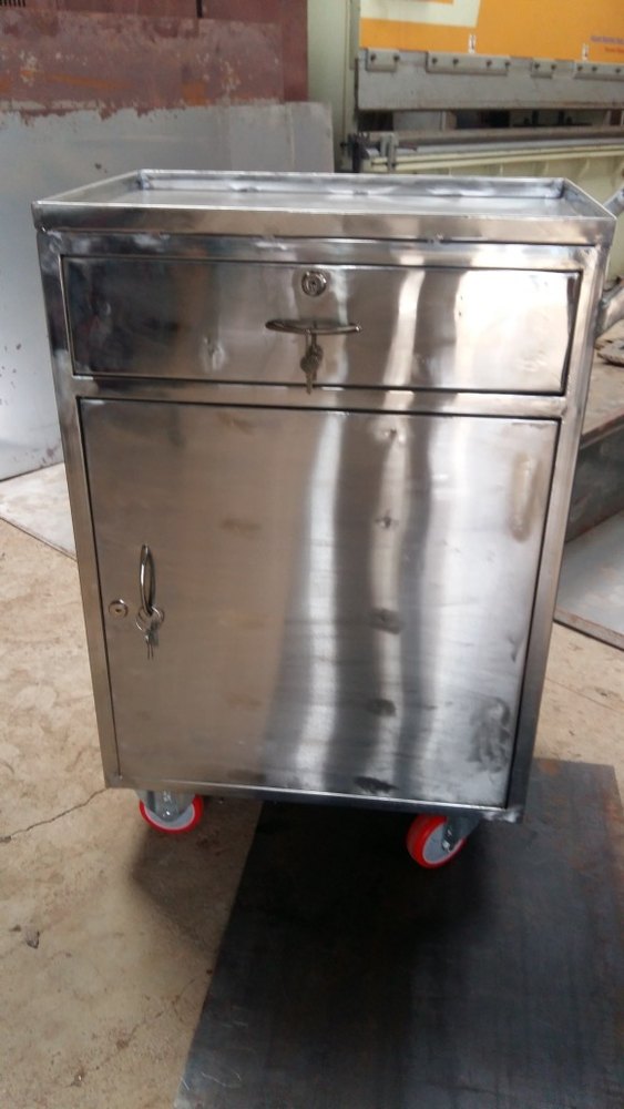 Stainless Steel Cabinet Trolley