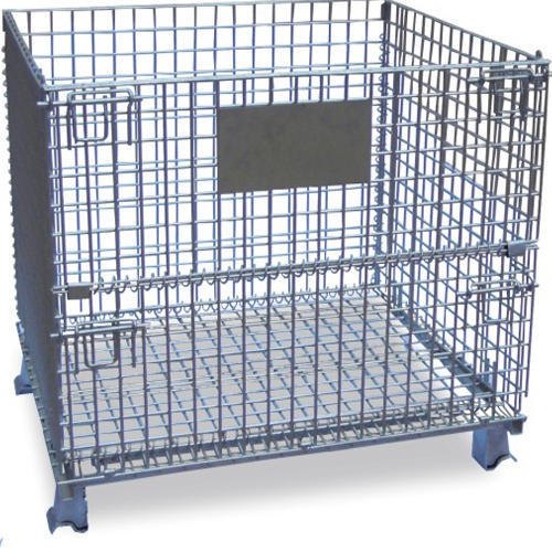 Platform Mesh Stainless Steel Trolley for Industrial