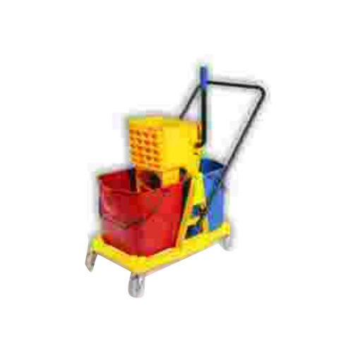 Double Bucket Wringer Trolley