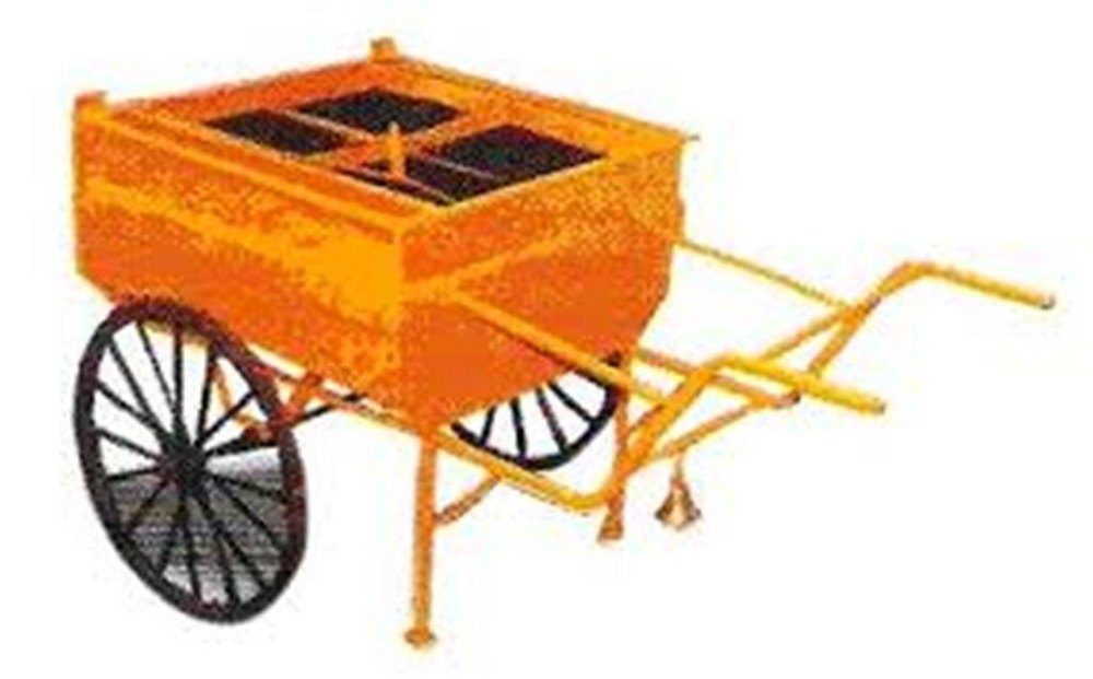 Mild Steel Hand Cart For Garbage