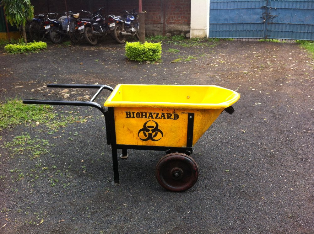 FRP Garbage Trolley, For Garden, Municipal Corporation