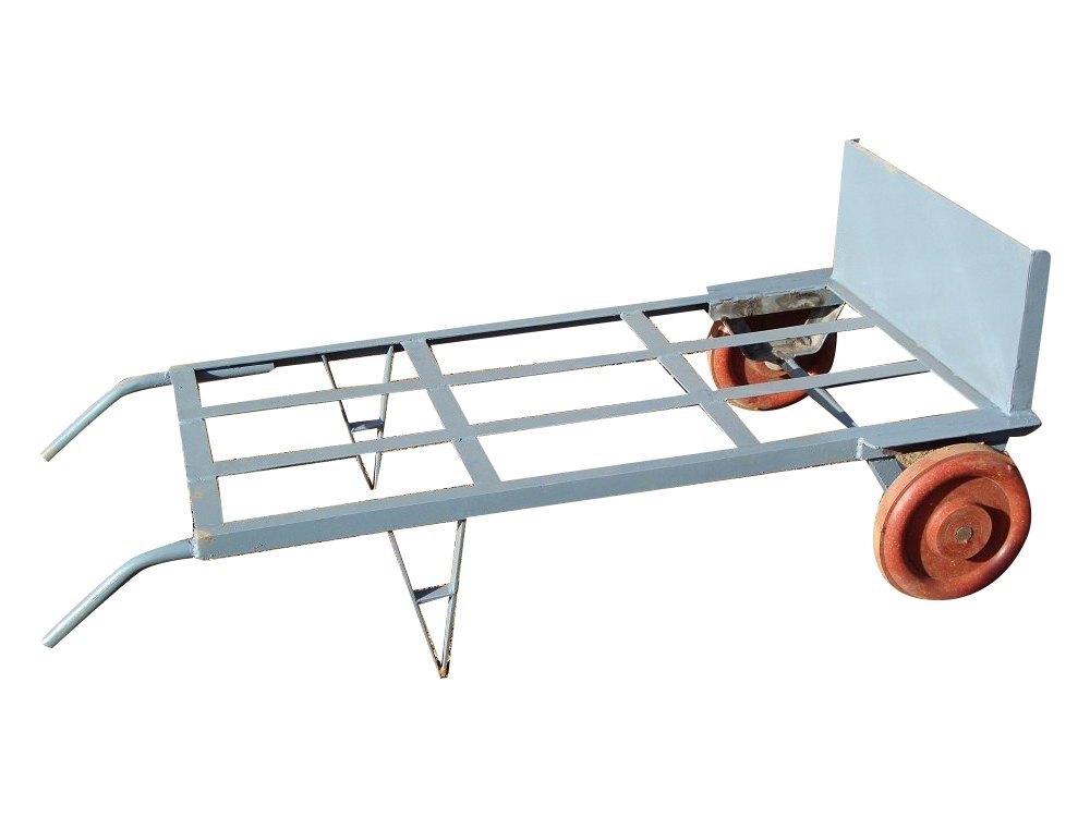 Mild Steel Luggage Trolley, For Material Handling, Load Capacity: 300 Kg