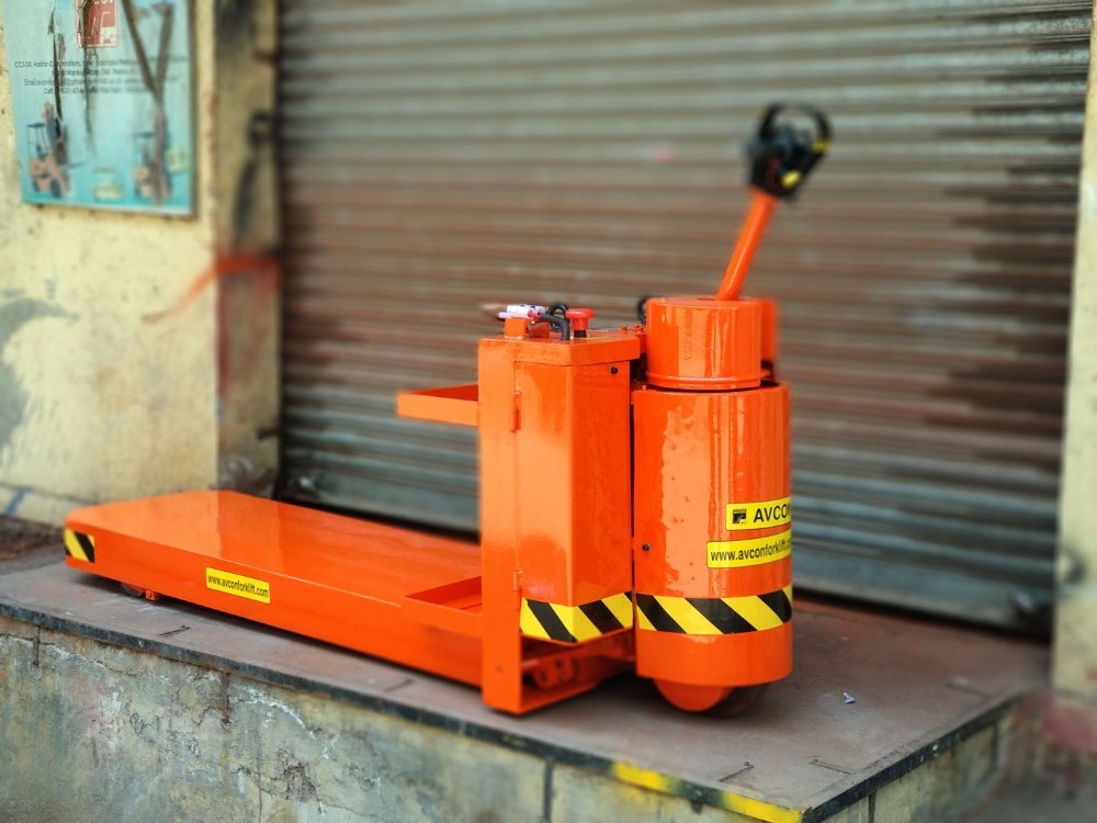 Avcon Battery Powered Battery Operated Platform Truck, Capacity: 3000 Kg