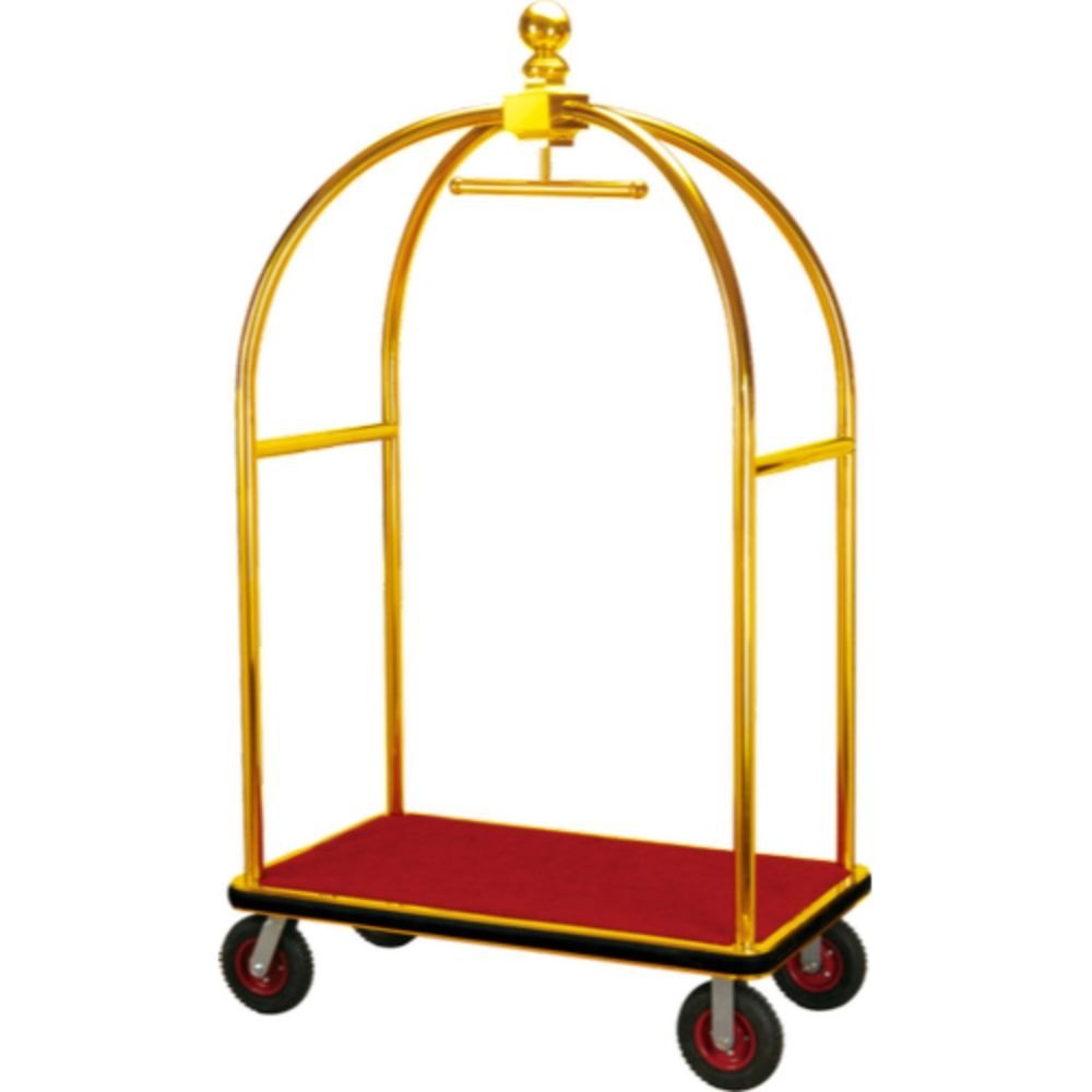 Stainless Steel Maharaja Trolley for Hotel