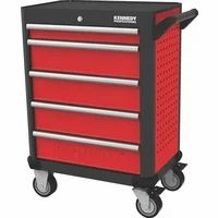 Red-28 5 Drawer Professional Roller Cabinet