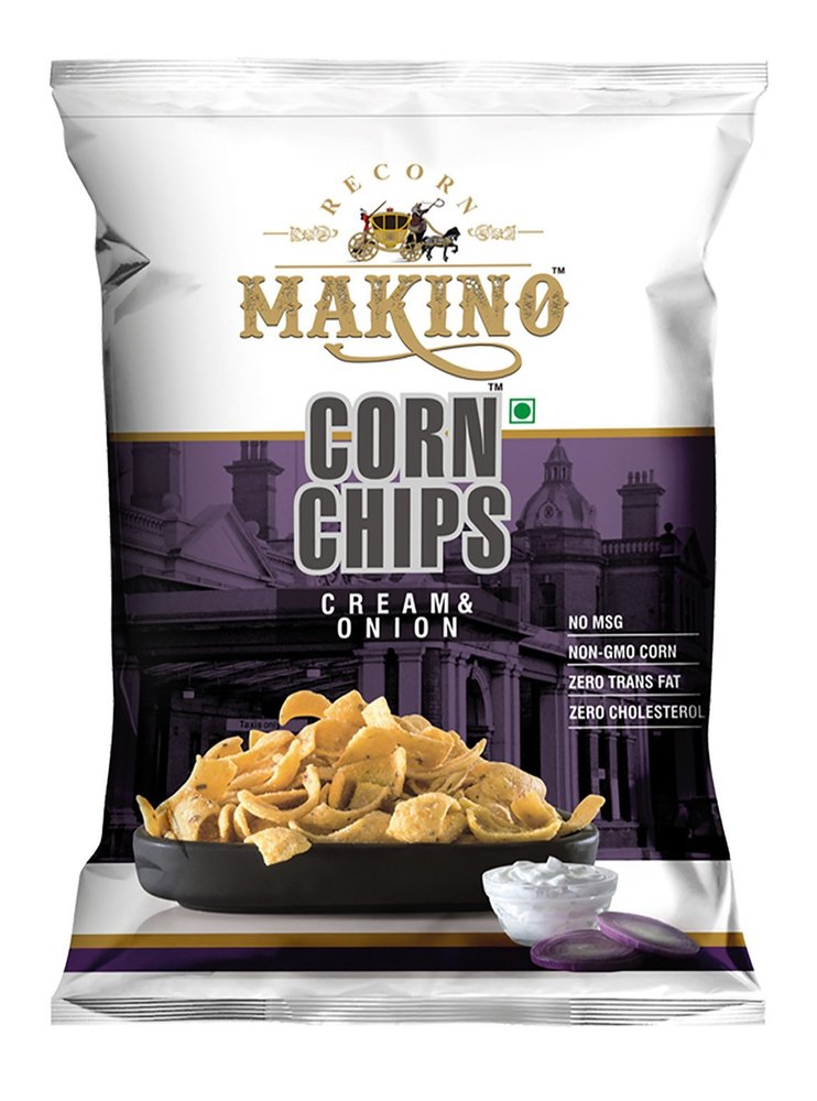 Corn Cream Onion Chips, Packaging Size: 60 Gms