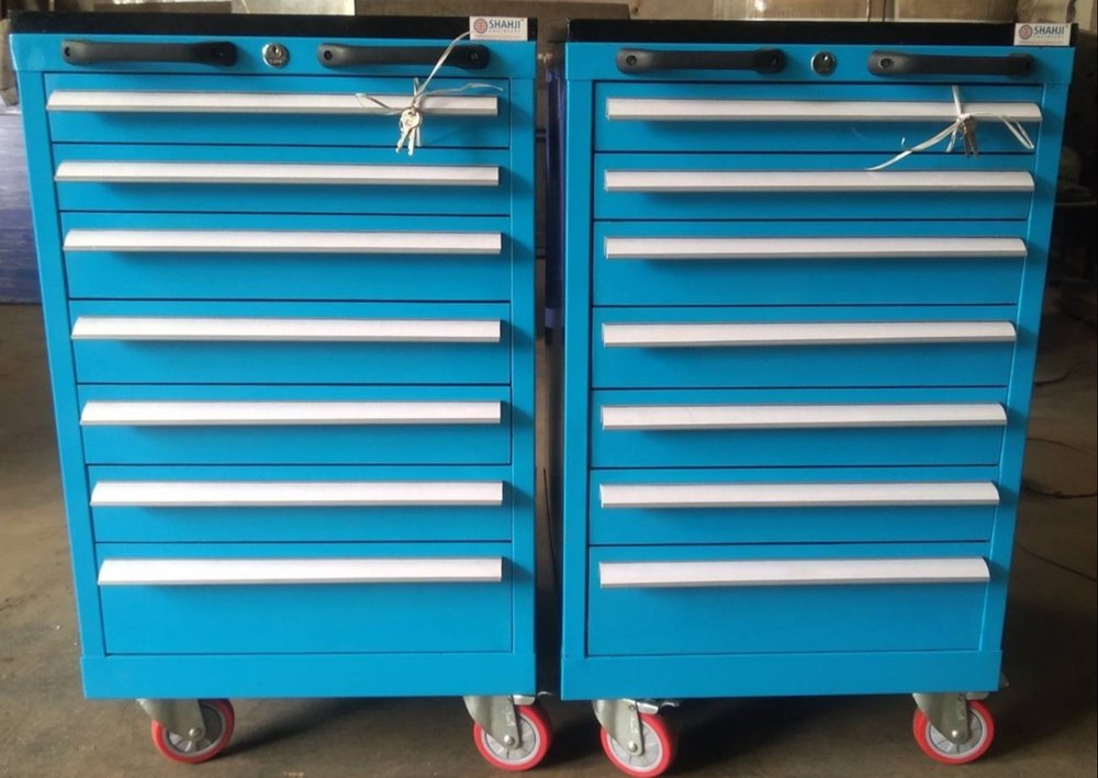 SHAHJI ENGINEERS Mild Steel Workshop Trolleys, For Industrial, Model Name/Number: STRB800