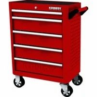 Red-28 5 Drawer Roller Cabinet