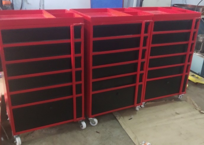 New tech Red Tools Trolley