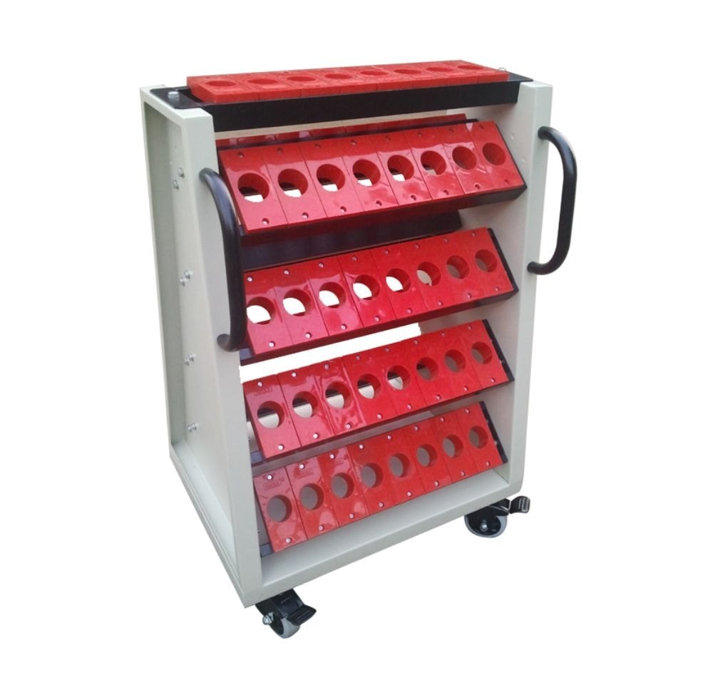 VMC Tool Trolley, Capacity: 72 Tools