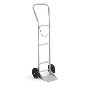 Exlok Stainless Steel, Mild Steel Cylinder Trolleys, Load Capacity: One Oxygen and One LPG