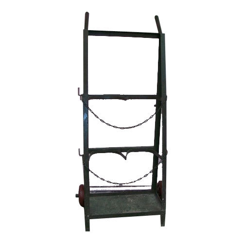 Mild Steel Cylinder Trolley, for Hotel/Restaurant