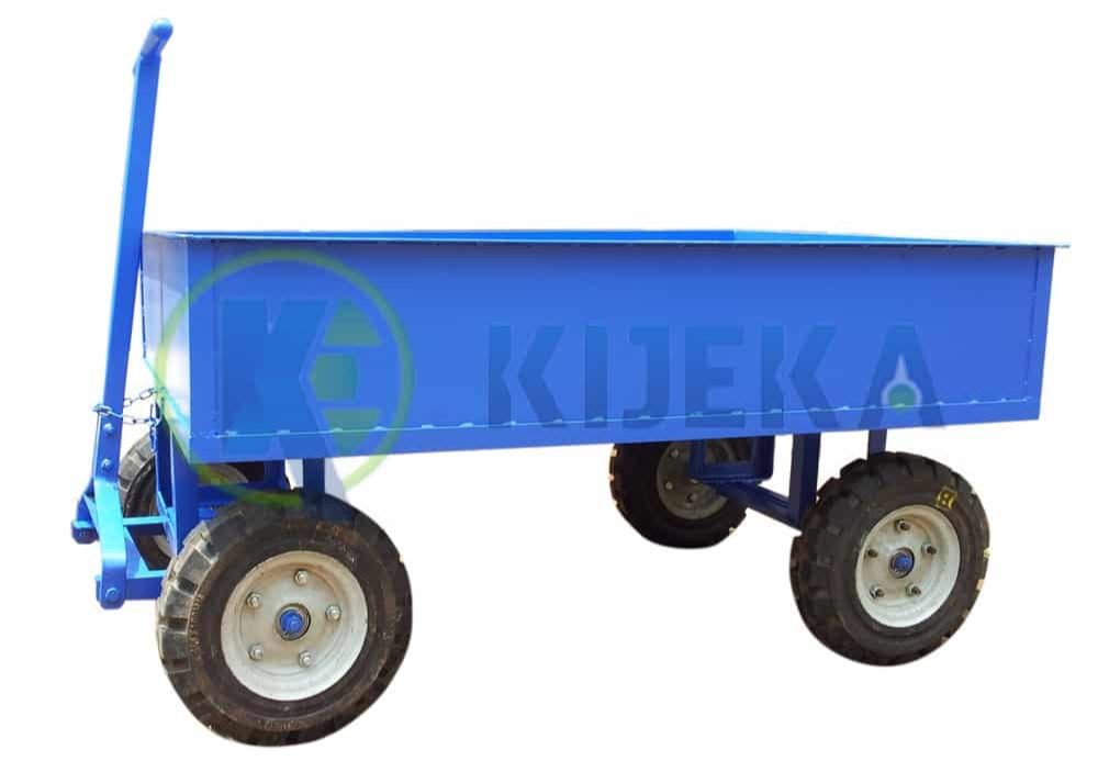 Kijeka Mild Steel Platform Truck- Box Type, Model Name/Number: Ke403a, Load Capacity: Up To 1500 Kgs