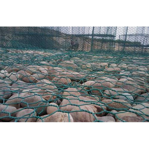 PVC Coated Gabion Wire Mesh, Size: 3 Meter X 1 Meter X 1 Meter