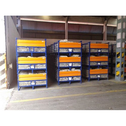 Mild Steel MS Pallet Cage Pallet, Capacity: 100 Kg, Manual