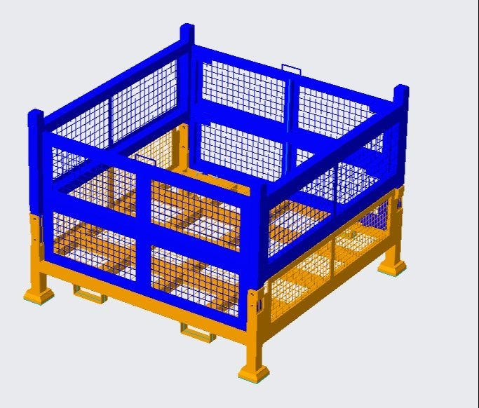 Cage Pallets, For Warehouse