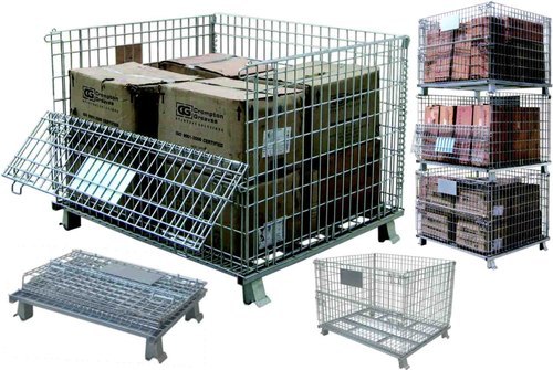 Hulk Lokpal Wire Mesh Trolley, A-5, Capacity: 960 kg