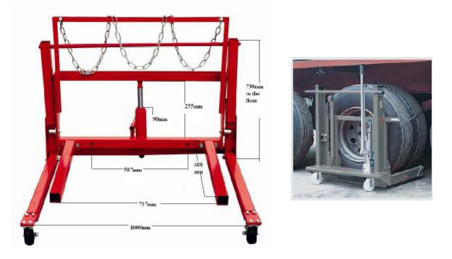 Iron Wheel Dolly