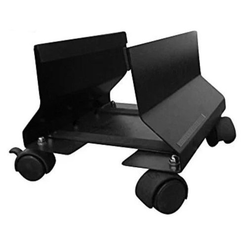 Mild Steel Black CPU Trolley