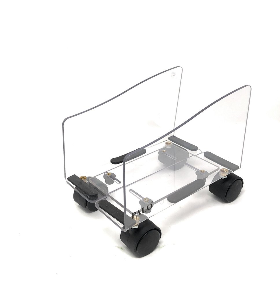 Four-Wheel PALO022 CPU Plastic Trolley Stand, For Office