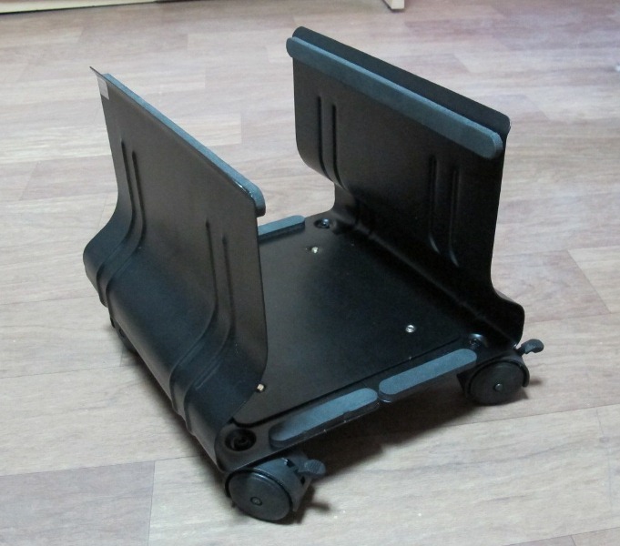 Black Plastic CPU Trolley