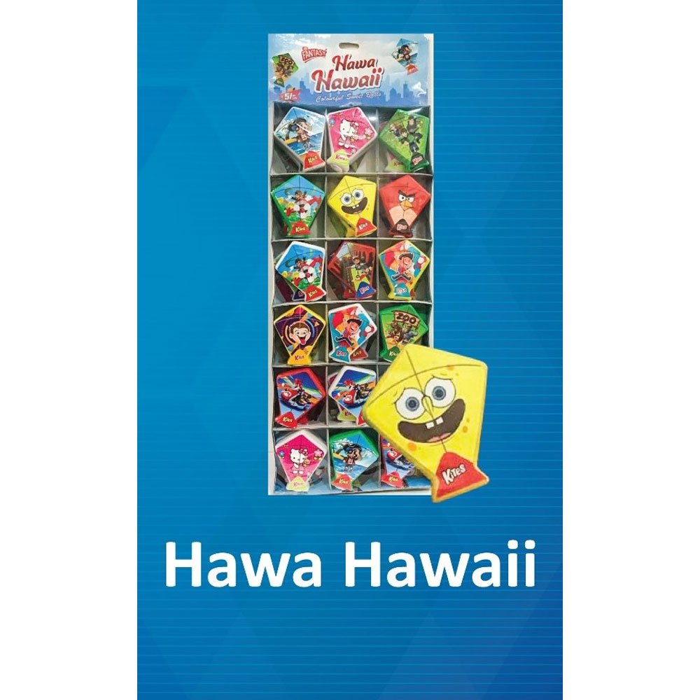 Funtime Strawberry Hawa Hawaii Flavoured Toy Gems, Packaging Type: Carton