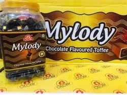 Glory Mylady Chocolate Flavoured Toffee, Packaging Type: Plastic Jar, Packaging Size: 200 Pieces