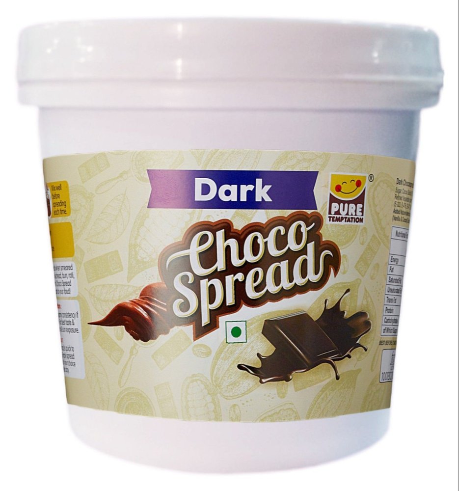 Pure Temptation Round Dark Choco Spread, Imported: Indian