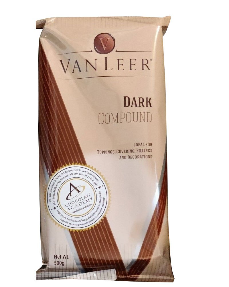 Bar Vanleer Dark Chocolate Compound, Packaging Size: 500g img