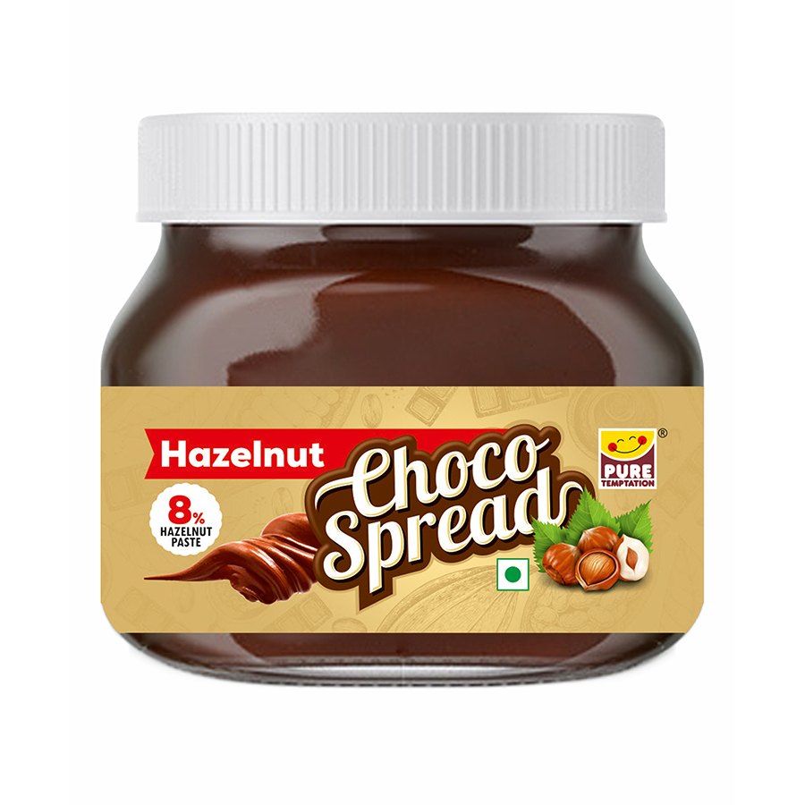 Pure Temptation Choco Spread Hazelnut, Country Of Origin, Packaging Type: Jar