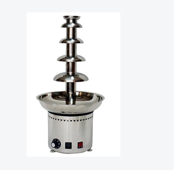 Stainless Steel Chocolate Fountain Machine, Capacity: Upto 5 Kg