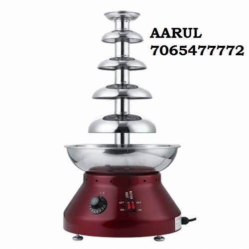 Electric Chocolate Fountain, Capacity: 3L, Size: 330 X 330 X 613 MM