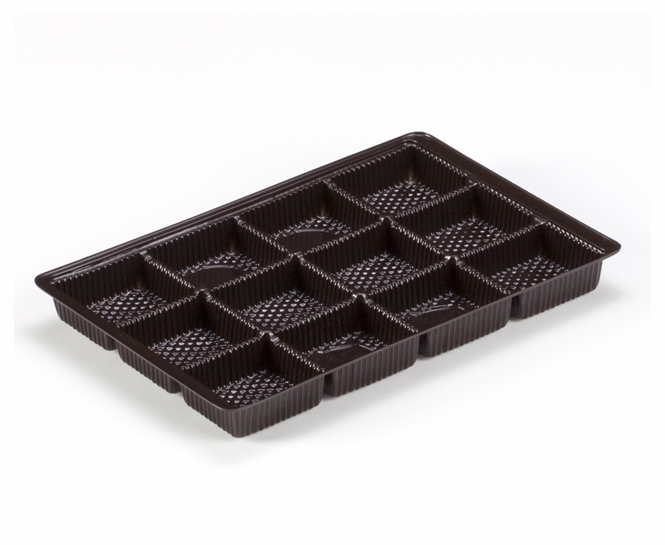 PVC 12 Cavity Chocolate Blister Packaging Tray