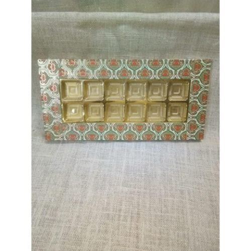 Wood Designer Chocolate Packaging Gift Tray, Capacity: 1 Kg, Size: 5 X 12 Inch