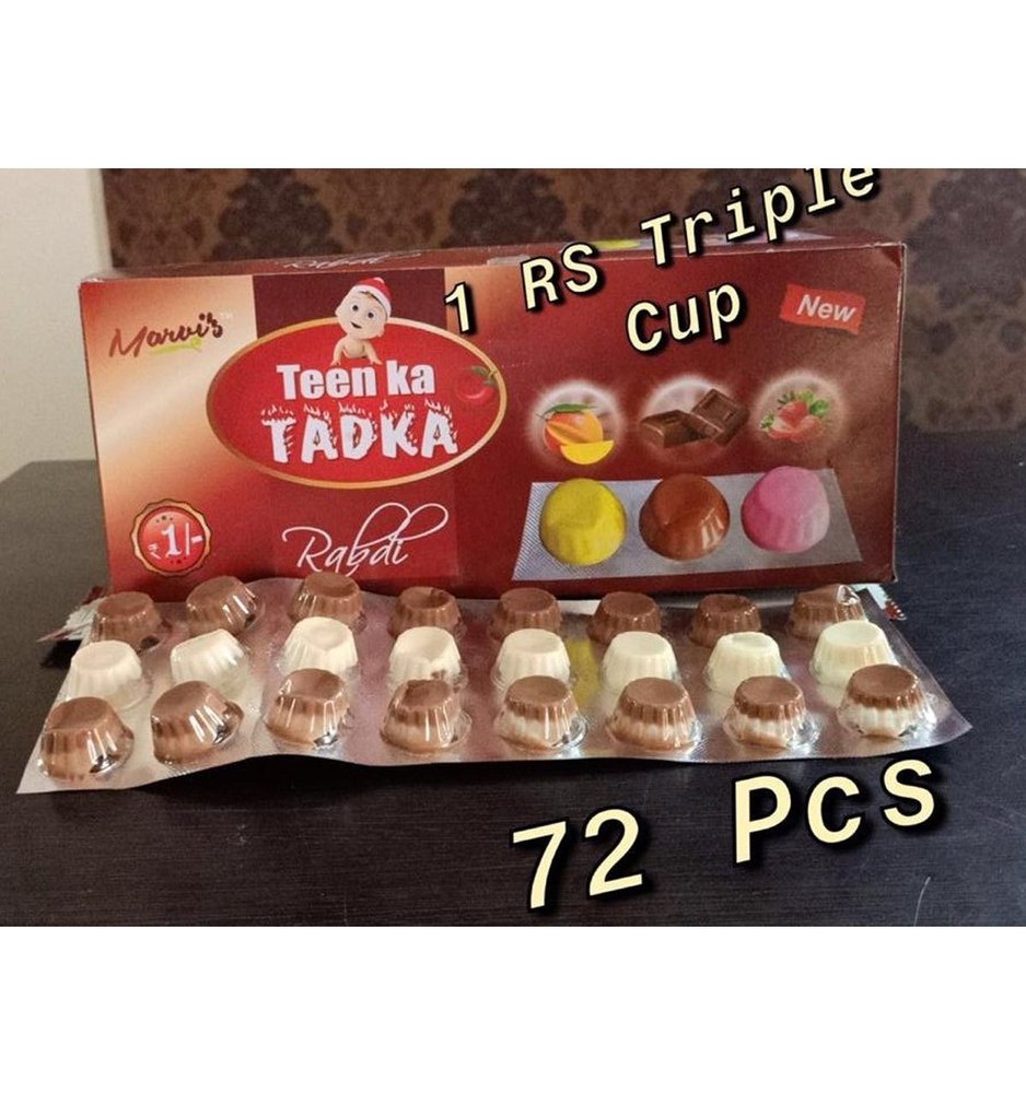 Rabdi Chocolate Tripple Cup, Packaging Type: Box